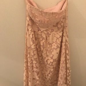 Lace salmon dress